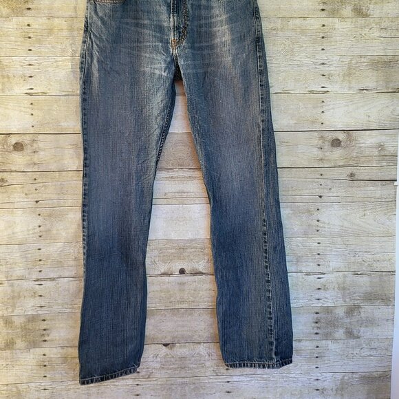Men's Levi's 505 Regular Fit Jeans W33/L34 - Picture 3 of 7